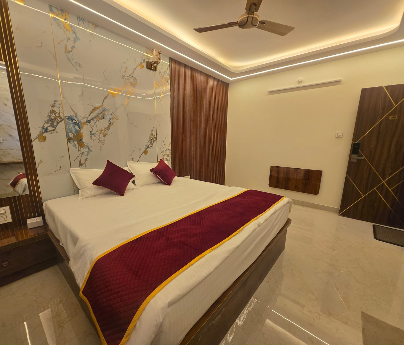 AC Deluxe room at BashHotels